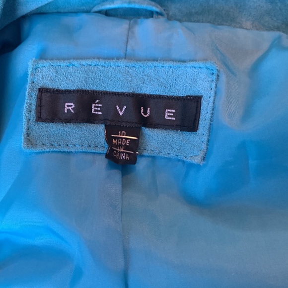 🤎Blue suede jacket - Picture 5 of 6